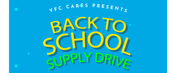 School Supply Drive: Help kids start school ready to soar